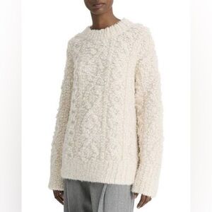 Vince Textured Loop Stitch Sweater NWT